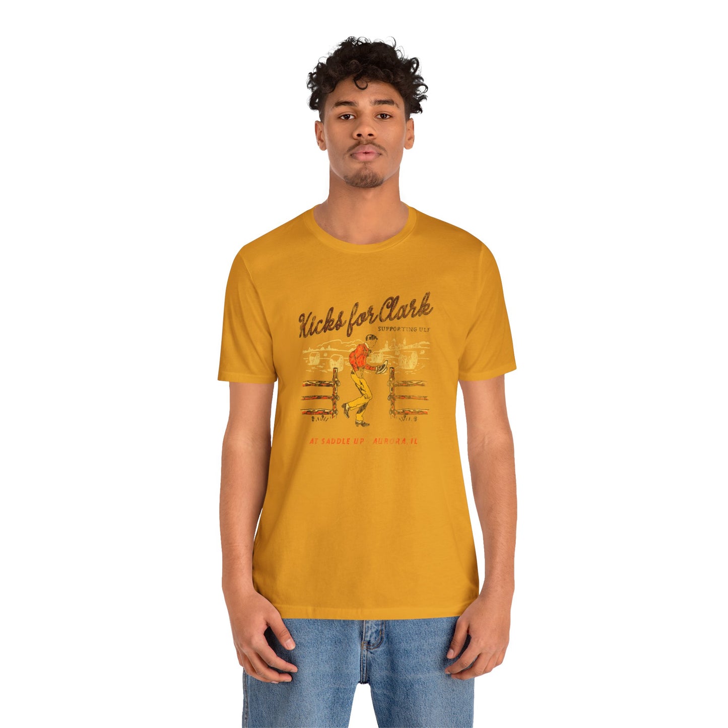 Kicks for Clark Adult Tee
