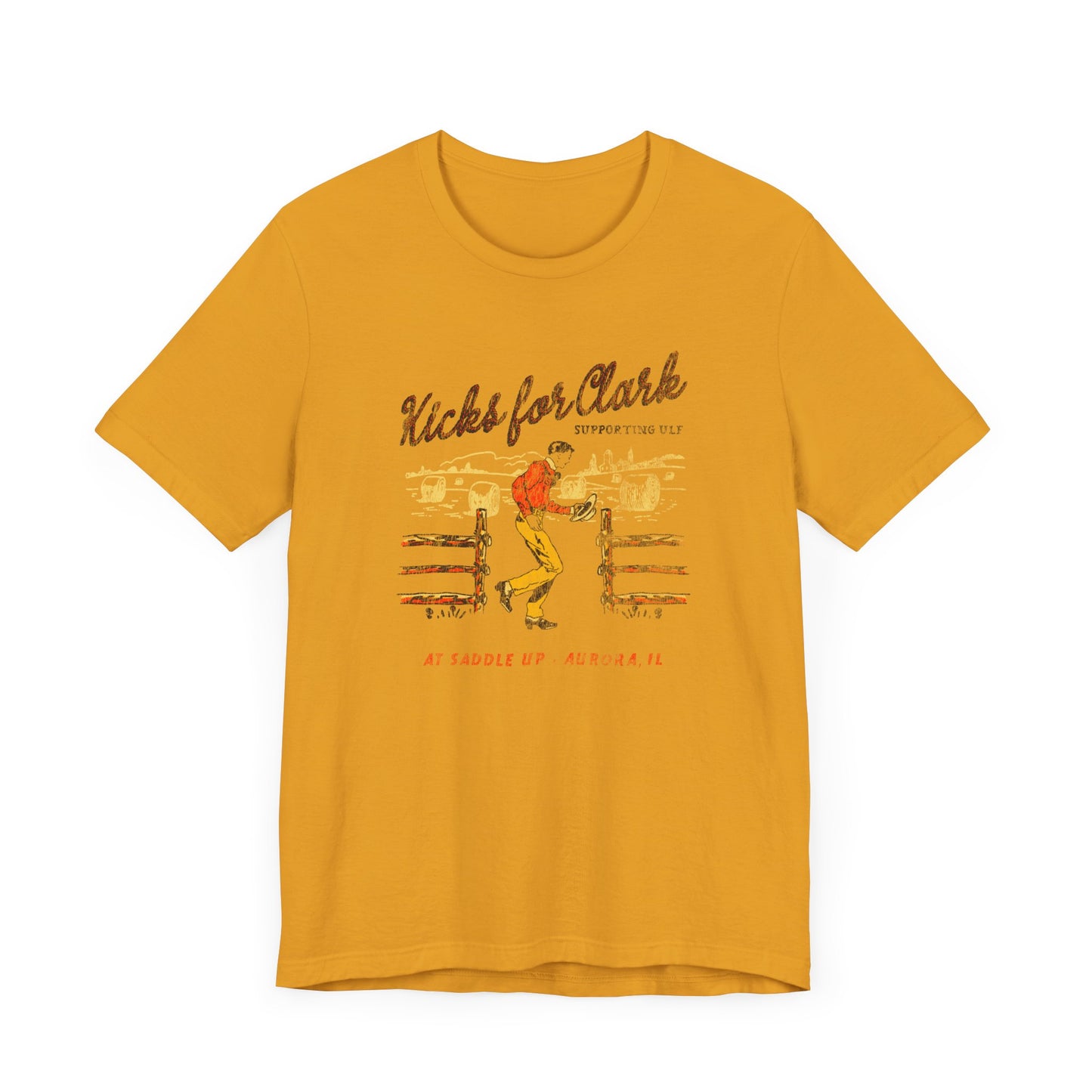 Kicks for Clark Adult Tee