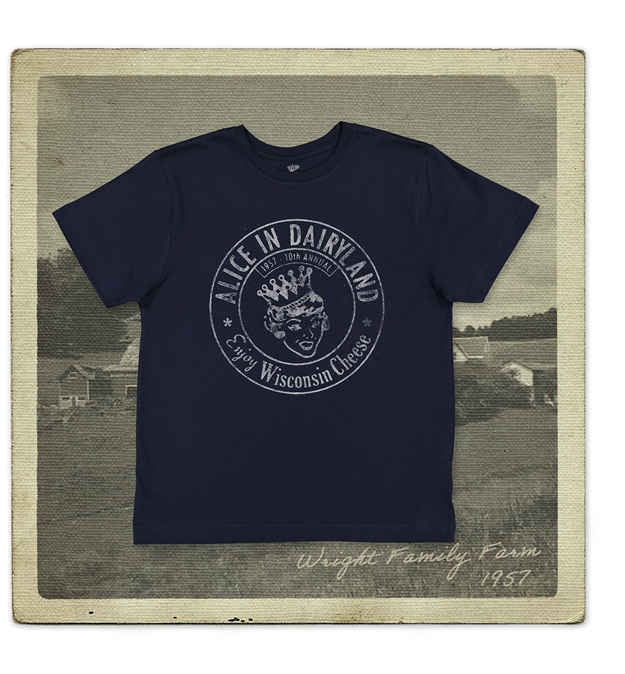 Alice in Dairyland 1957 Youth Tee