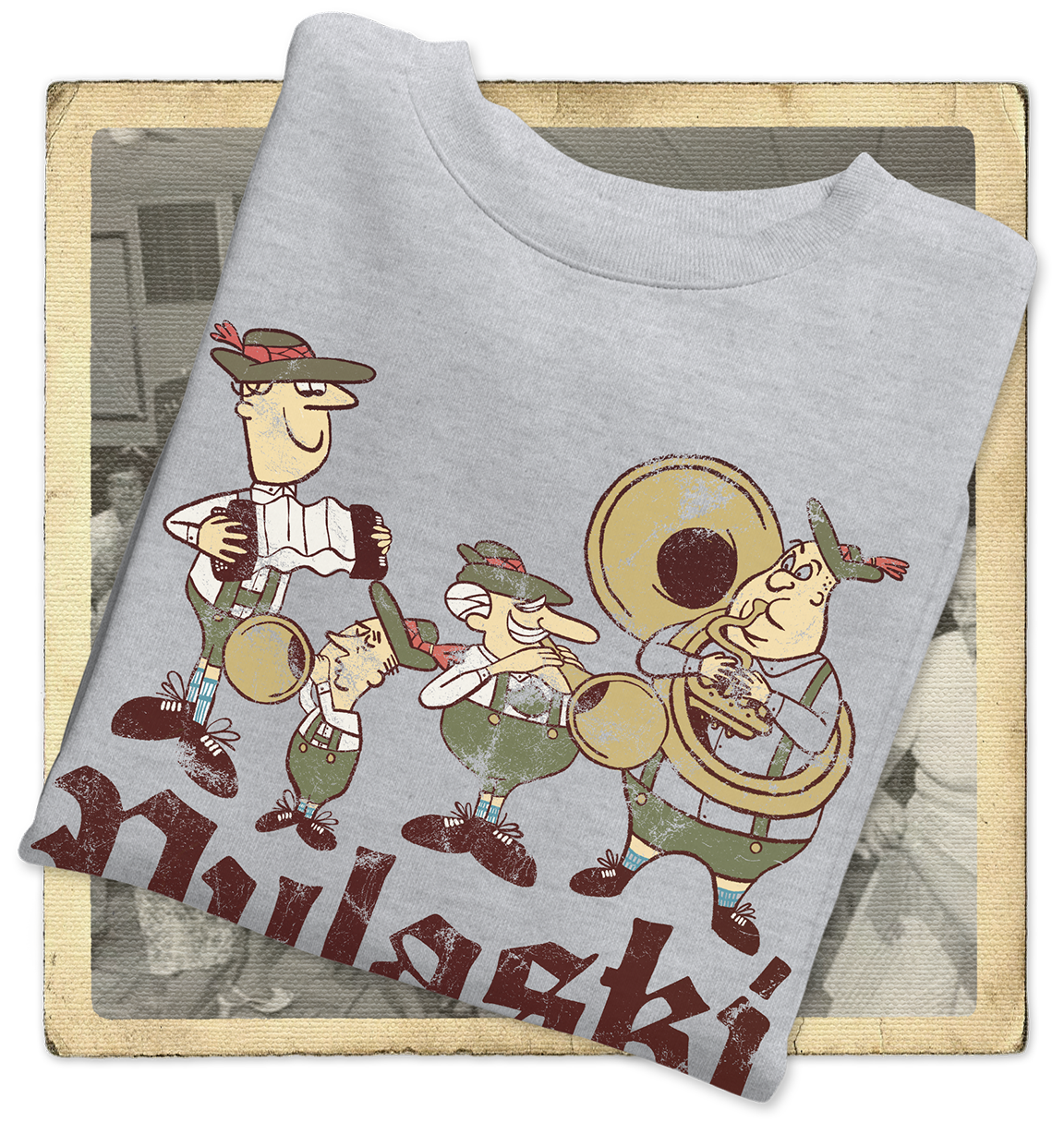 Pulaski, Wisconsin is a Polka Town! Adult Sweatshirt