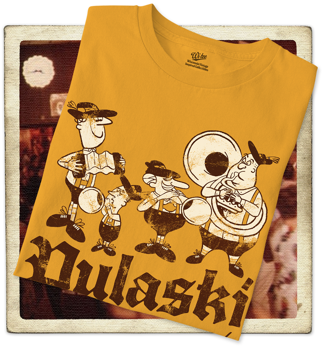 Pulaski, Wisconsin is a Polka Town! Adult Tee