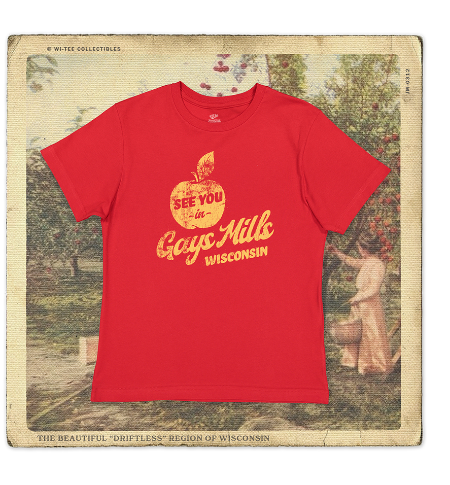 See You In Gays Mills Wisconsin Youth Tee