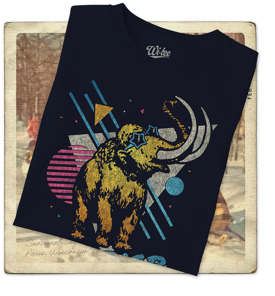 The Hebior Mammoth, Paris, WI Toddler Tee