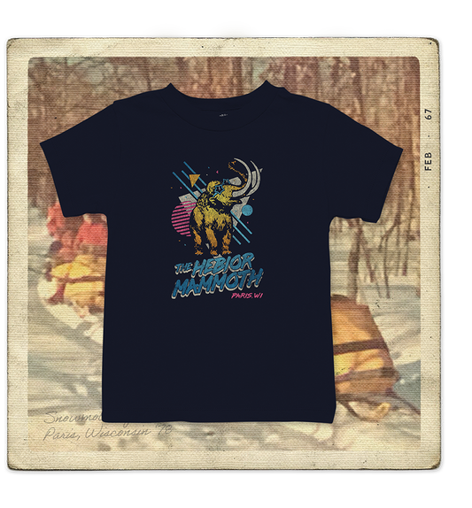 The Hebior Mammoth, Paris, WI Toddler Tee