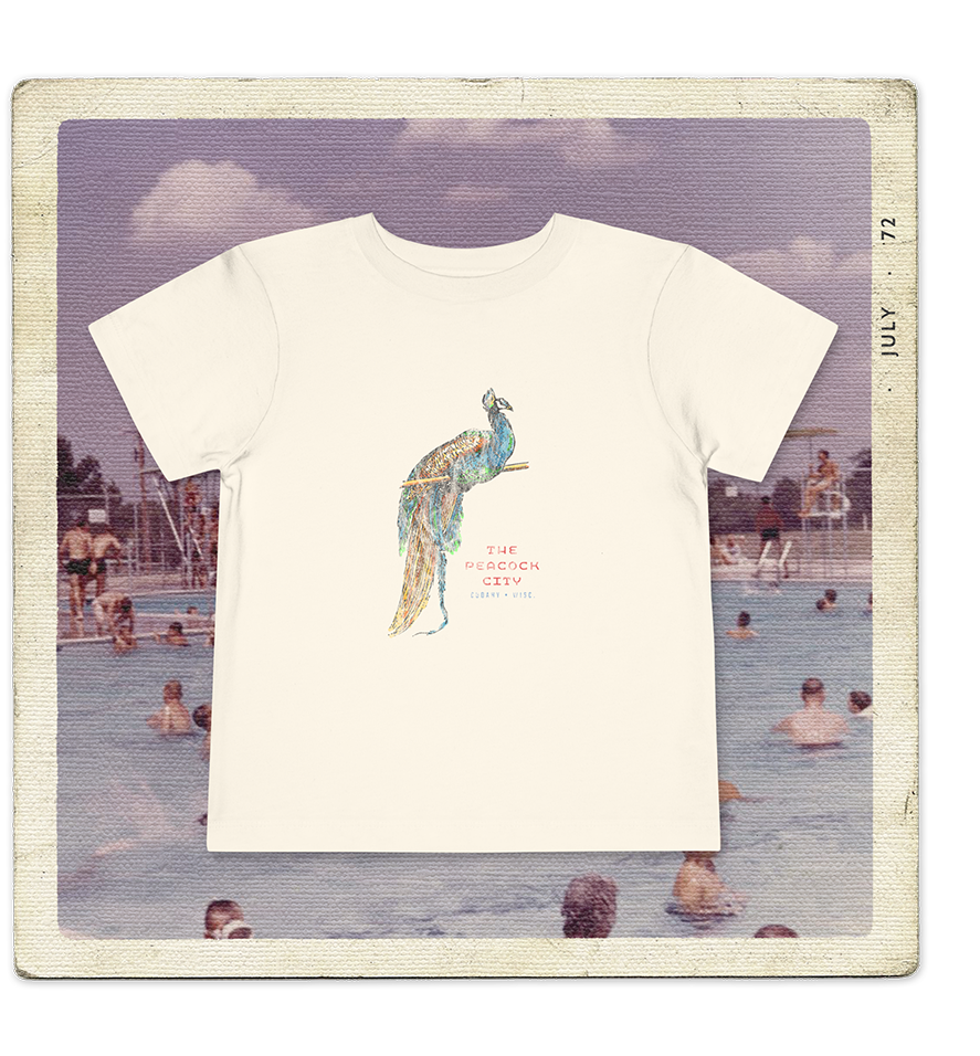 The Peacock City, Cudahy, WISC Toddler Tee