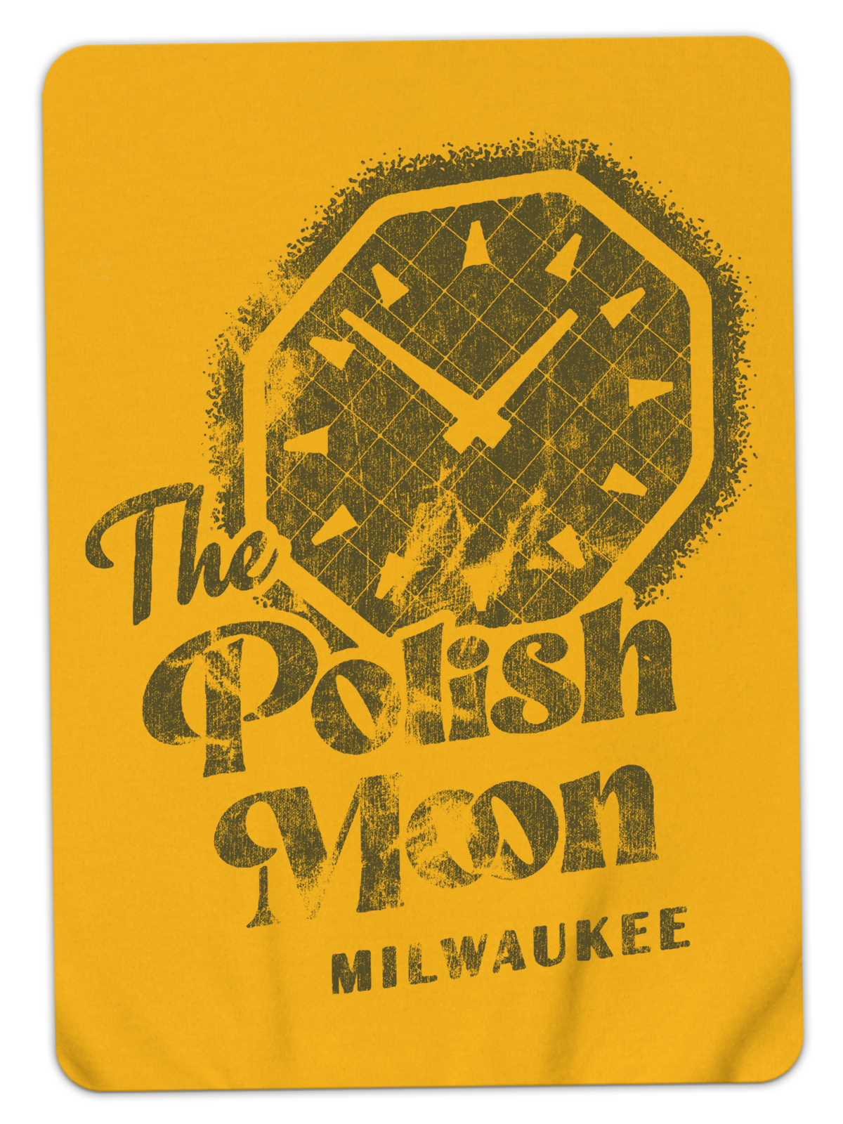 The Polish Moon, Milwaukee Adult Crewneck Sweatshirt