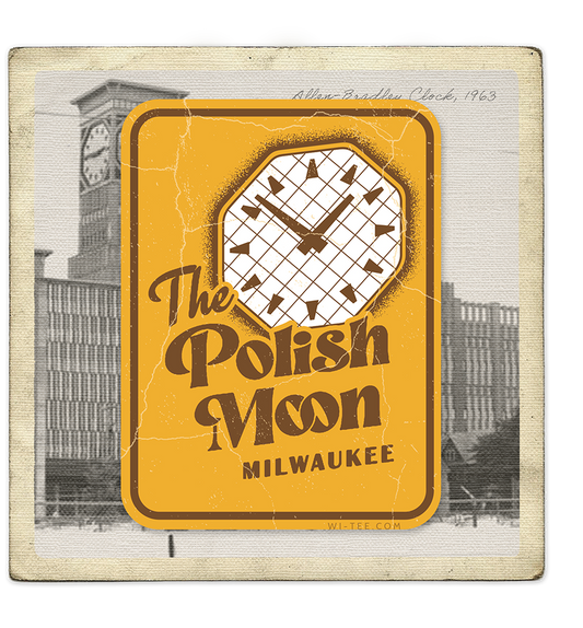 The Polish Moon, Milwaukee Sticker
