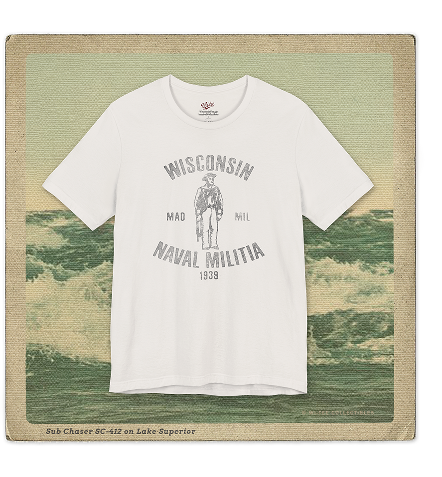 Wisconsin Naval Militia 1939 Adult Tee