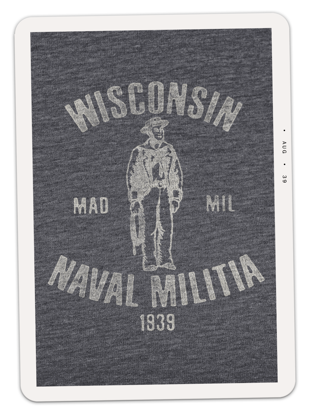 Wisconsin Naval Militia 1939 Adult Tee