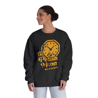 *CUSTOM* The Polish Moon, Milwaukee Adult Crewneck Sweatshirt