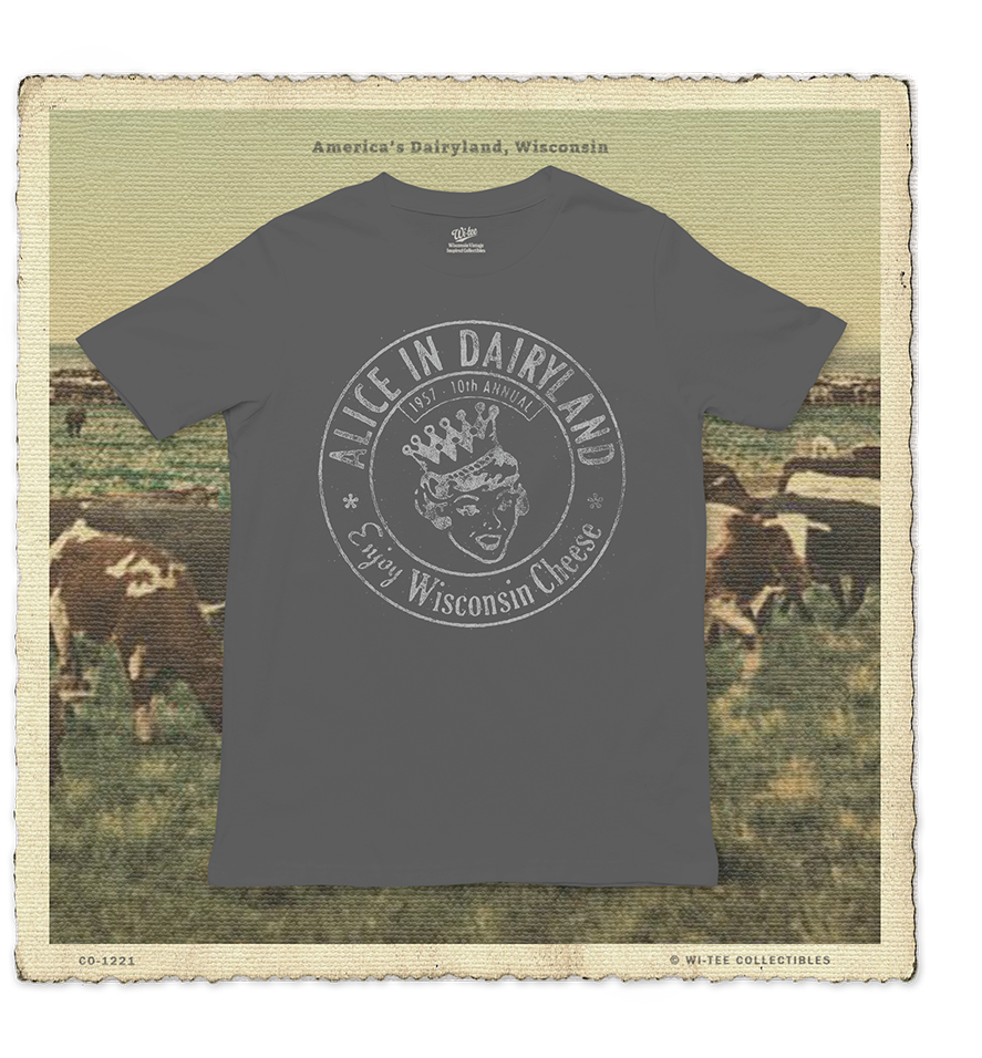 Alice in Dairyland 1957 Adult Tee