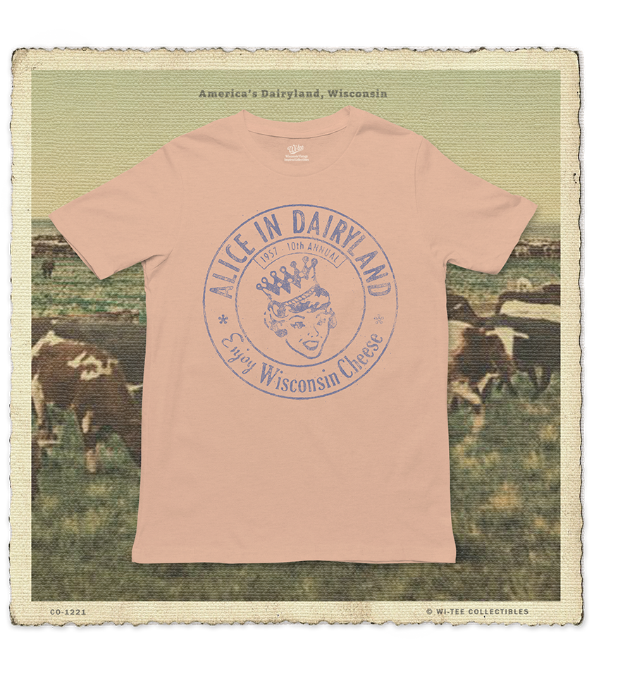 Alice in Dairyland 1957 Adult Tee