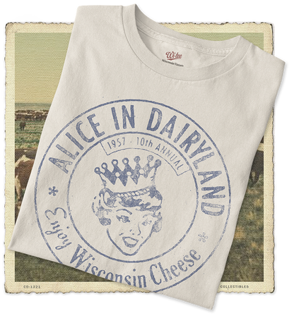 Alice in Dairyland 1957 Adult Tee