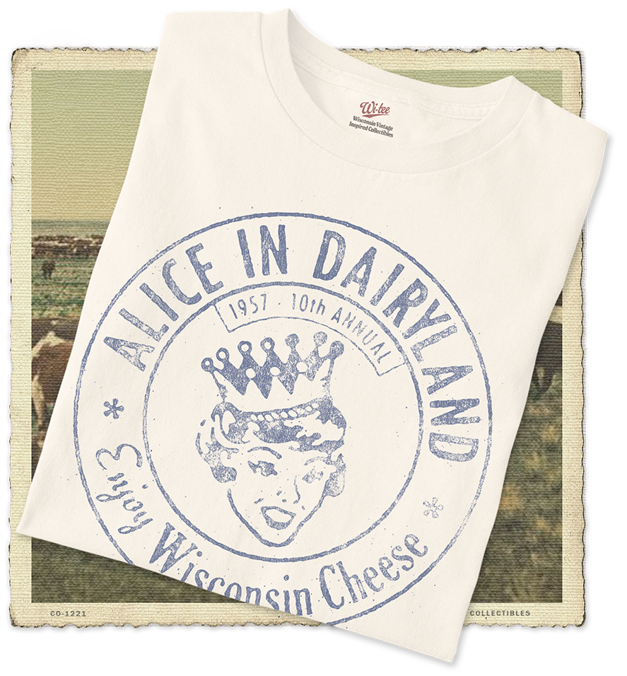 Alice in Dairyland 1957 Adult Tee