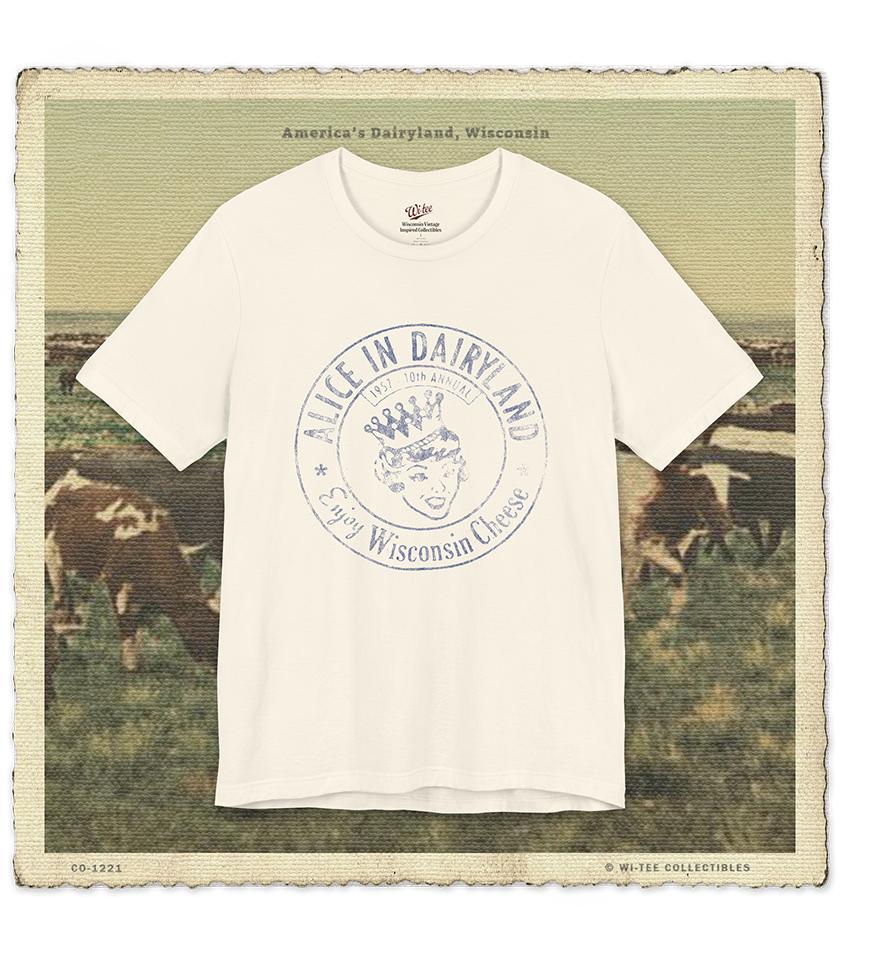 Alice in Dairyland 1957 Adult Tee