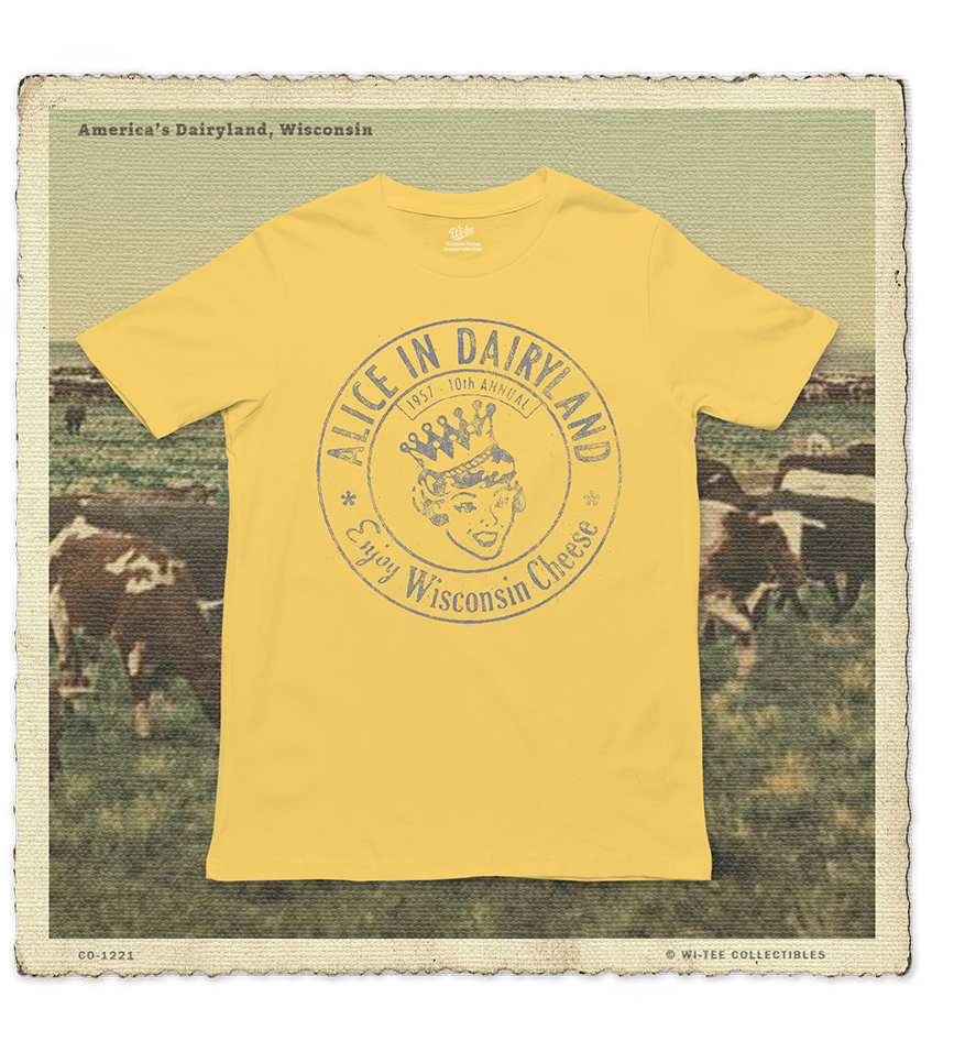 Alice in Dairyland 1957 Adult Tee