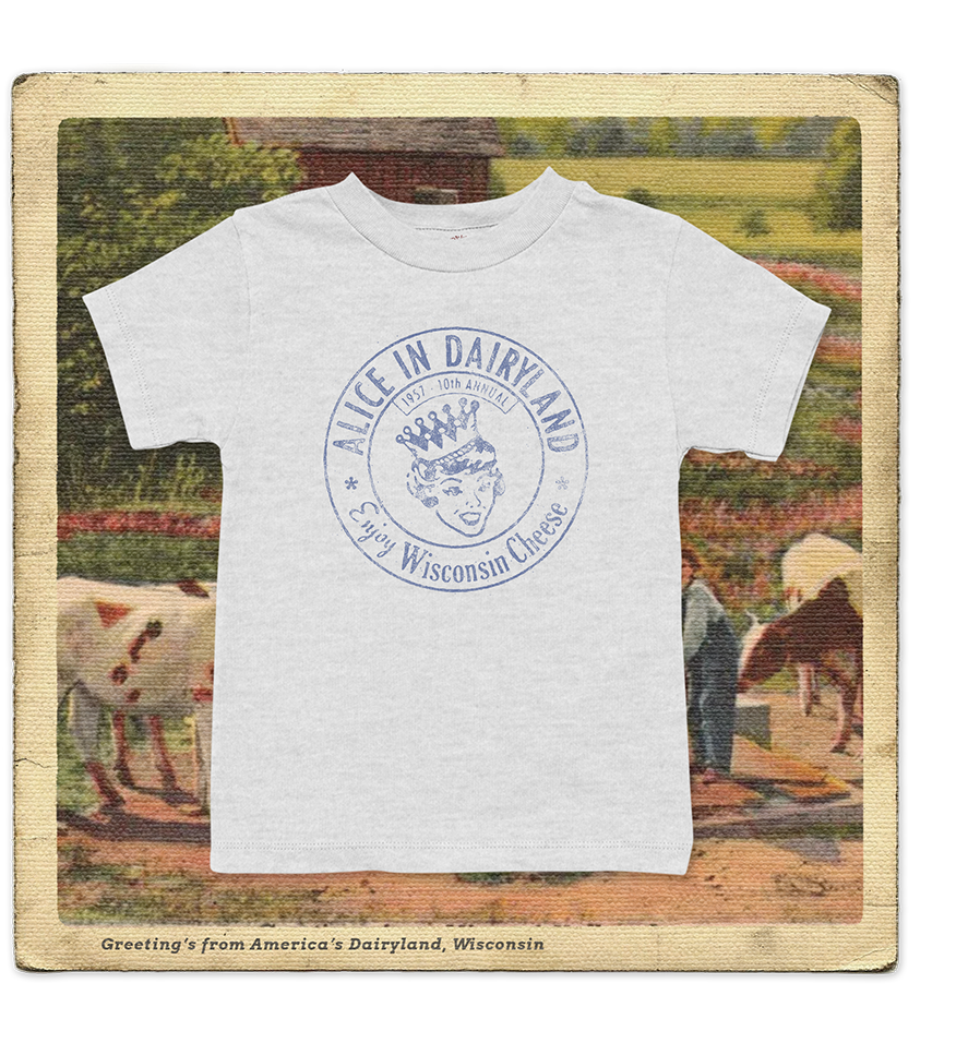 Alice in Dairyland 1957 Toddler Tee