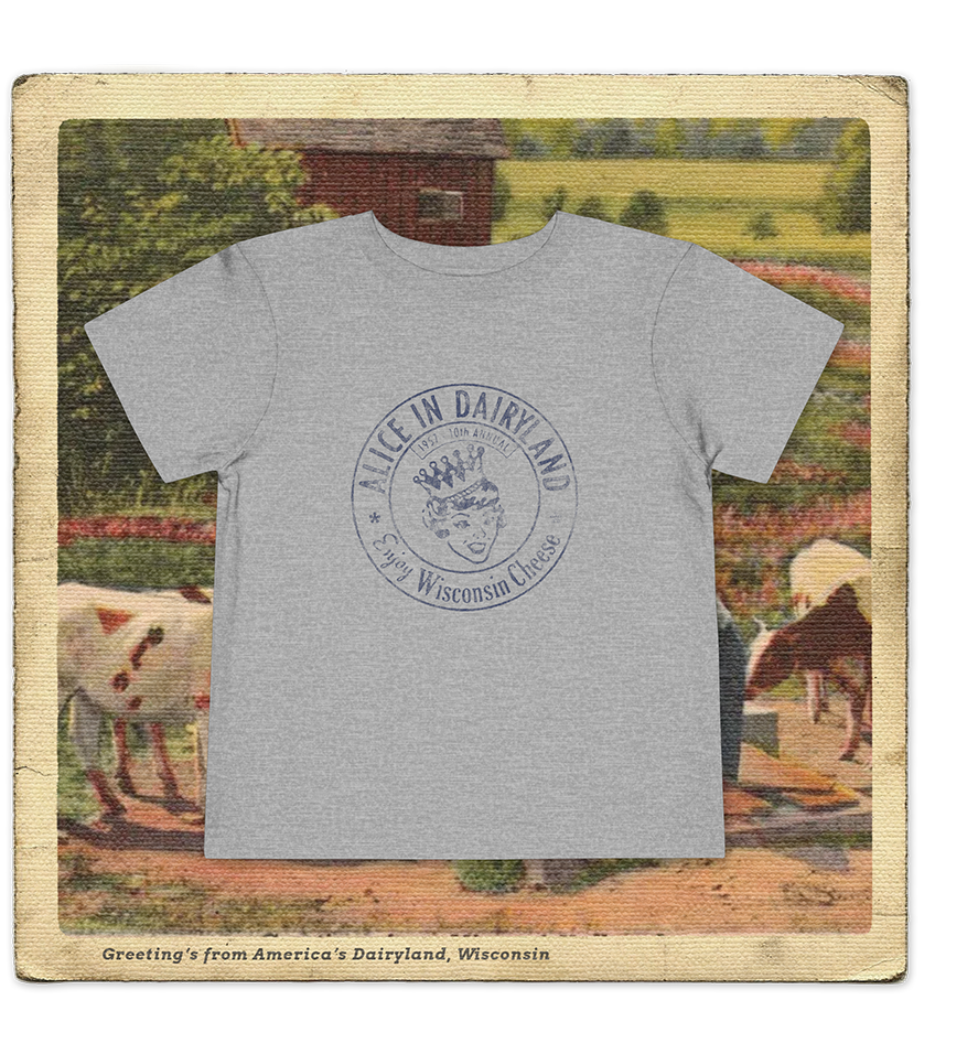 Alice in Dairyland 1957 Toddler Tee