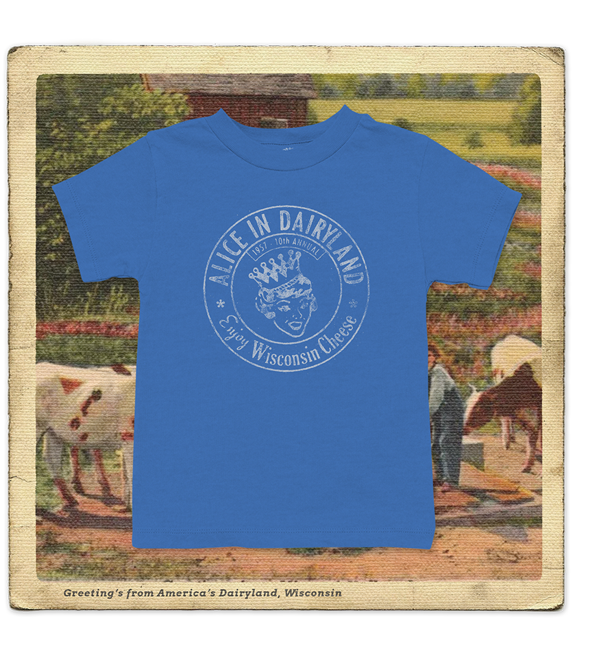 Alice in Dairyland 1957 Toddler Tee