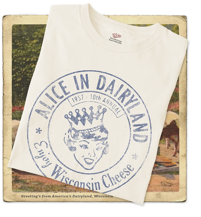 Alice in Dairyland 1957 Toddler Tee
