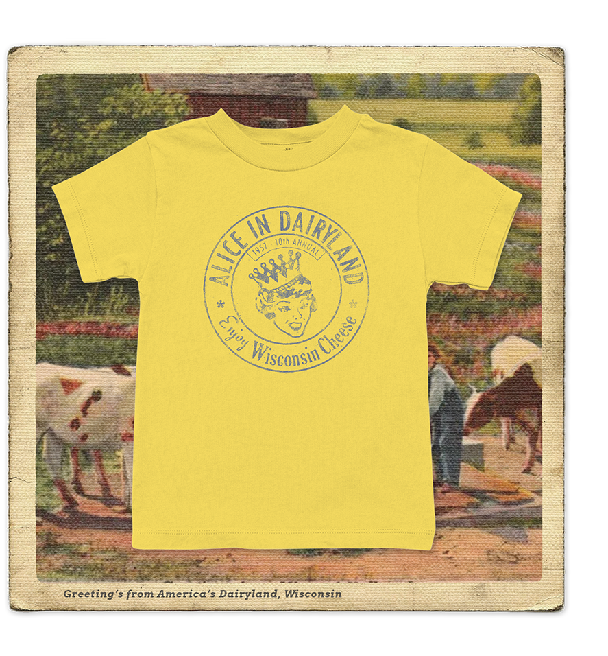 Alice in Dairyland 1957 Toddler Tee