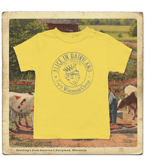 Alice in Dairyland 1957 Toddler Tee