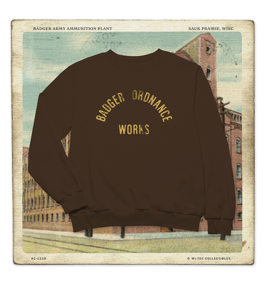 Badger Ordnance Works Adult Crewneck Sweatshirt