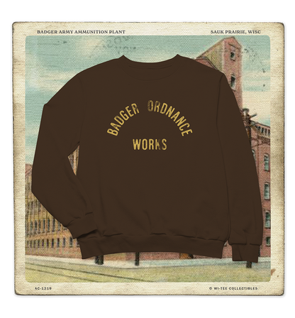 Badger Ordnance Works Adult Crewneck Sweatshirt