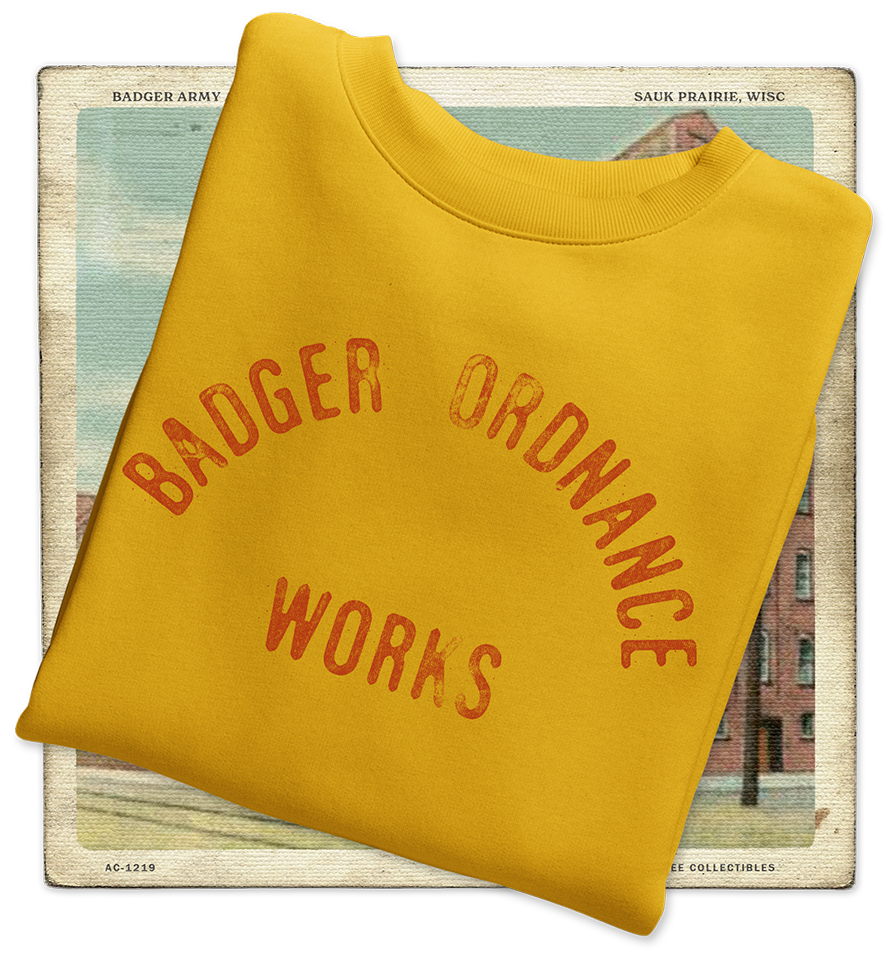 Badger Ordnance Works Adult Crewneck Sweatshirt