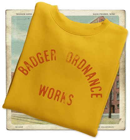 Badger Ordnance Works Adult Crewneck Sweatshirt