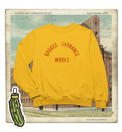 Badger Ordnance Works Adult Crewneck Sweatshirt