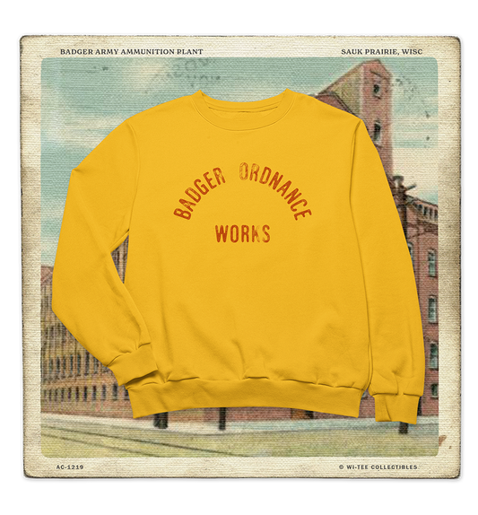 Badger Ordnance Works Adult Crewneck Sweatshirt