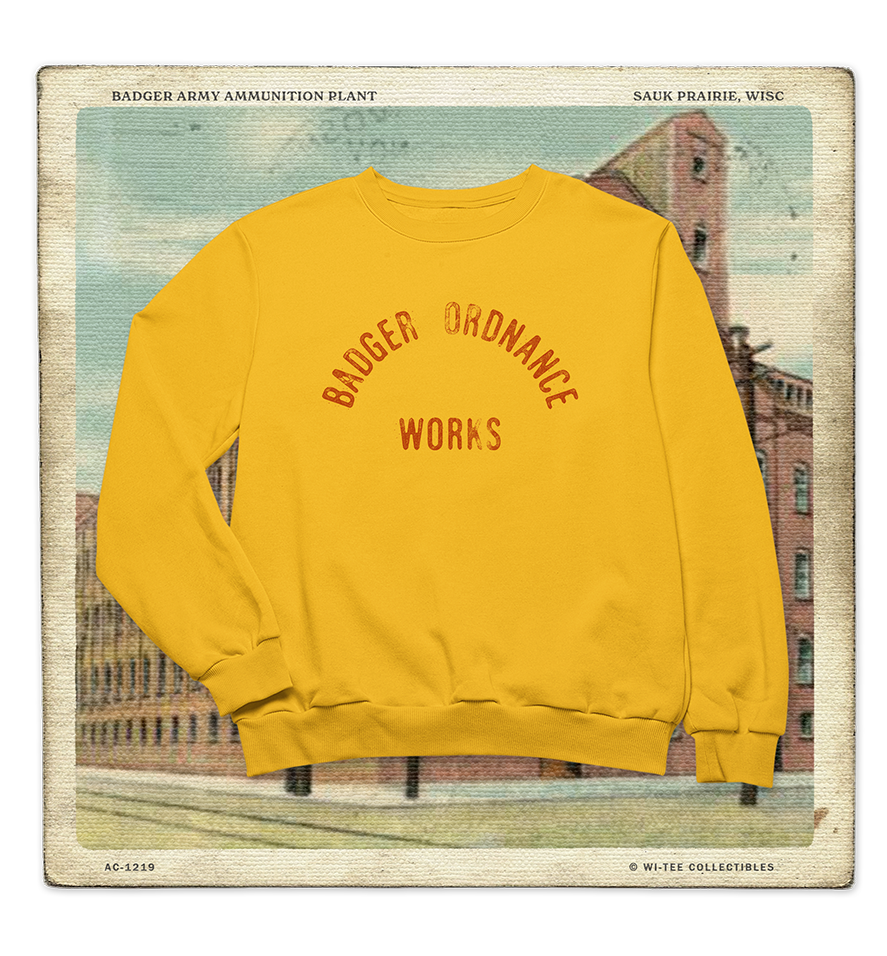 Badger Ordnance Works Adult Crewneck Sweatshirt