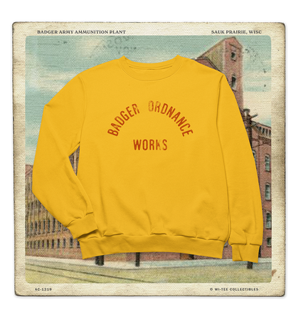 Badger Ordnance Works Adult Crewneck Sweatshirt