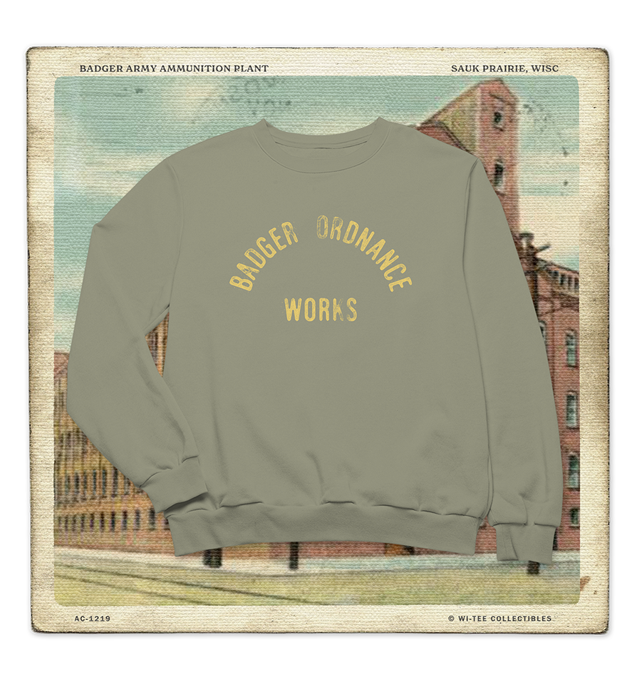 Badger Ordnance Works Adult Crewneck Sweatshirt