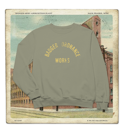 Badger Ordnance Works Adult Crewneck Sweatshirt