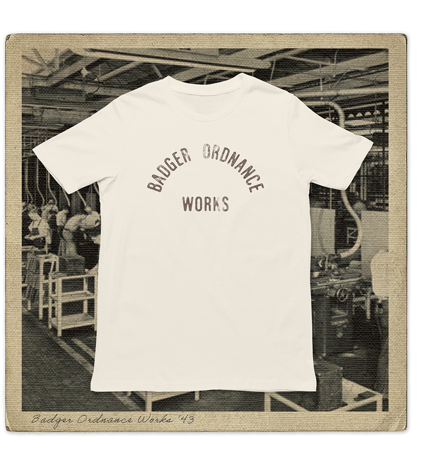 Badger Ordnance Works Adult Tee