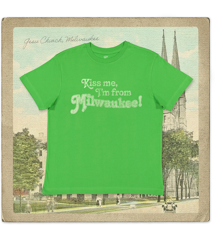 Kiss Me, I'm From Milwaukee Youth Tee