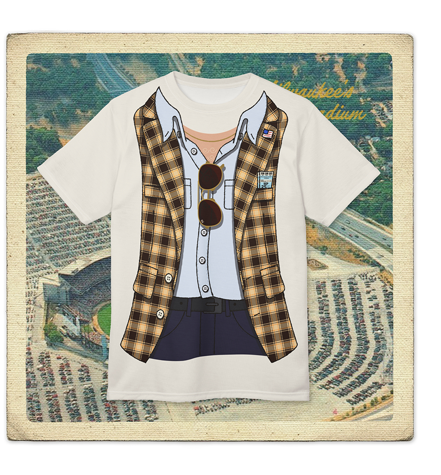 Mr. Baseball Jacket Adult Tee