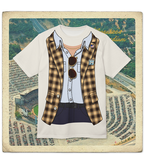 Mr. Baseball Jacket Adult Tee