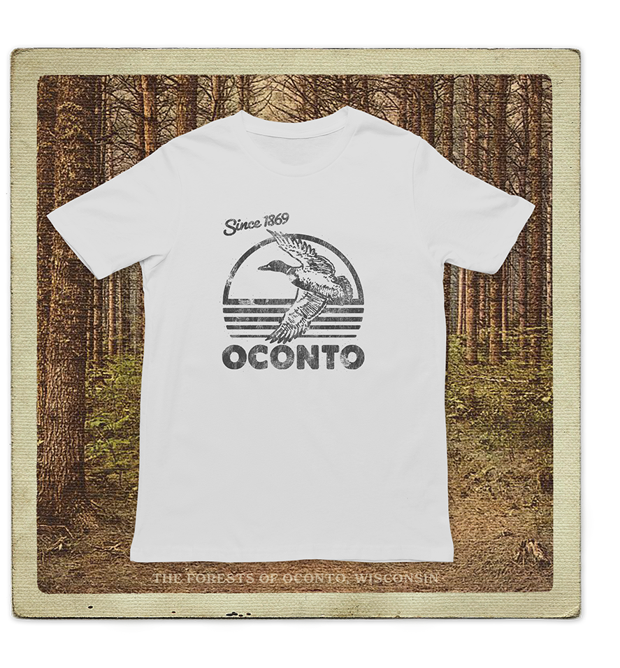Oconto Since 1869 Adult Tee