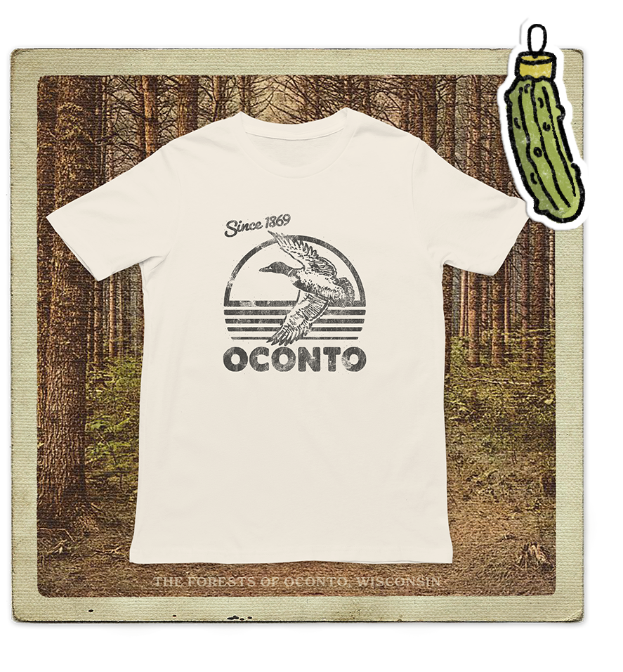 Oconto Since 1869 Adult Tee