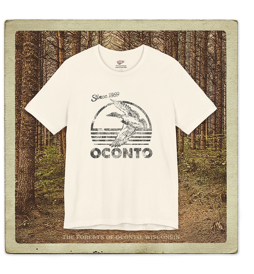 Oconto Since 1869 Adult Tee