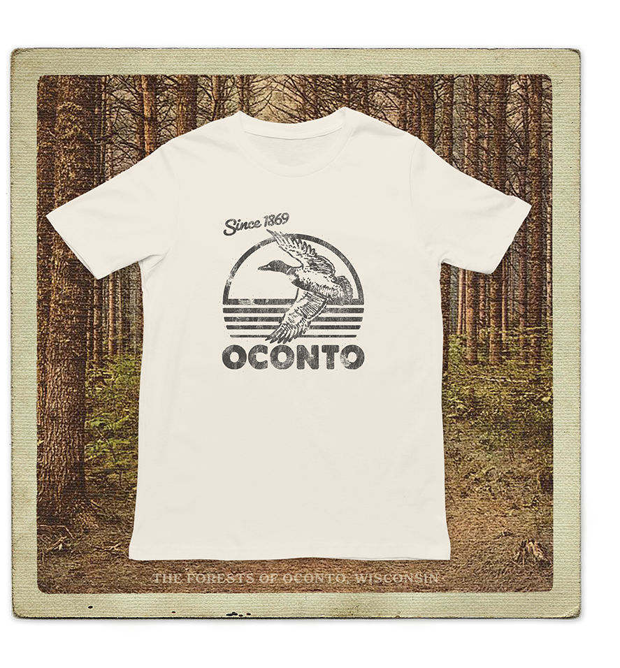 Oconto Since 1869 Adult Tee