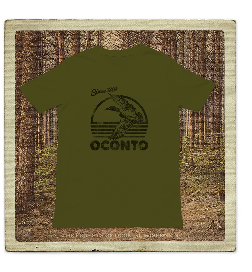 Oconto Since 1869 Adult Tee