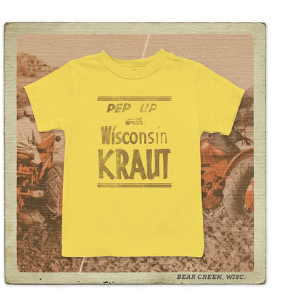 Pep Up with Wisconsin Kraut Toddler Tee