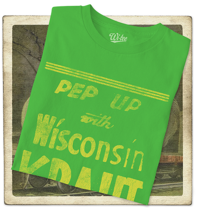 Pep Up with Wisconsin Kraut Youth Tee