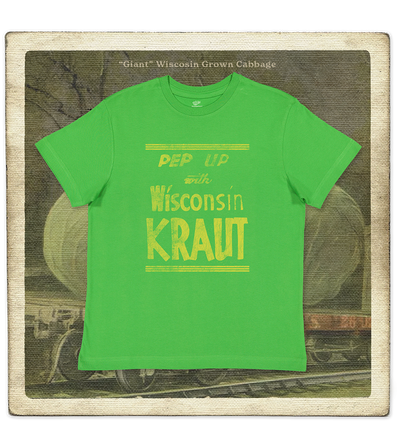 Pep Up with Wisconsin Kraut Youth Tee