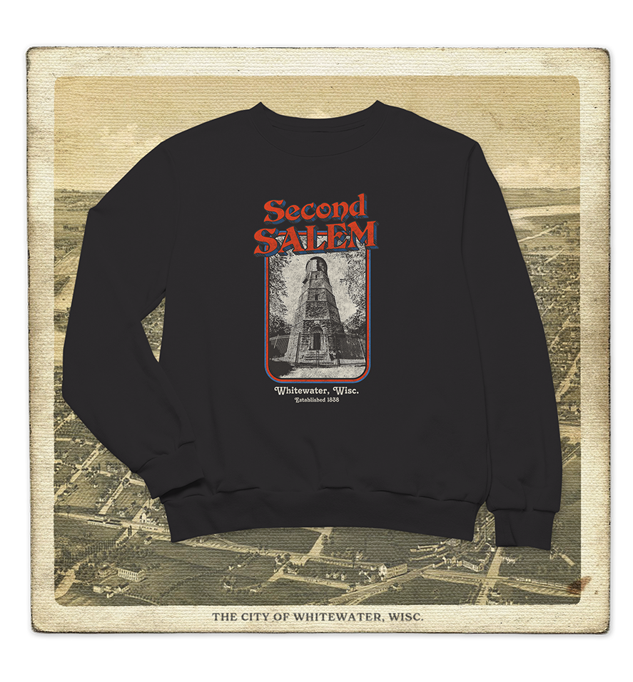 Second Salem, Whitewater, WISC Adult Crewneck Sweatshirt