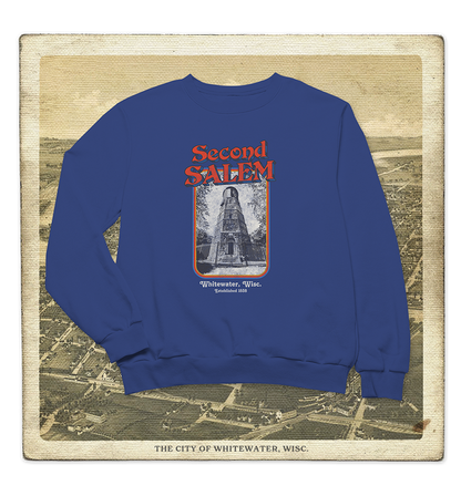 Second Salem, Whitewater, WISC Adult Crewneck Sweatshirt